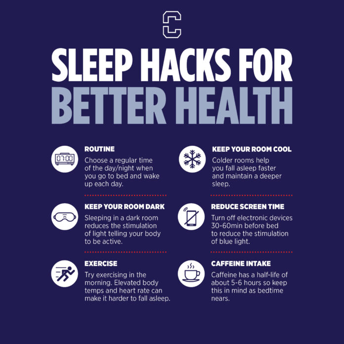 Sleep hacks for better health