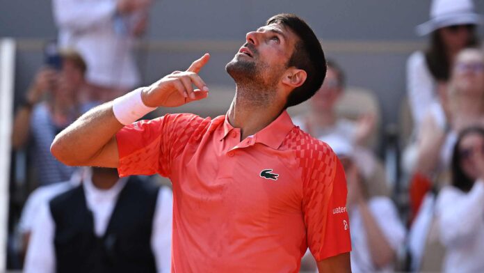 Djokovic at Roland Garros