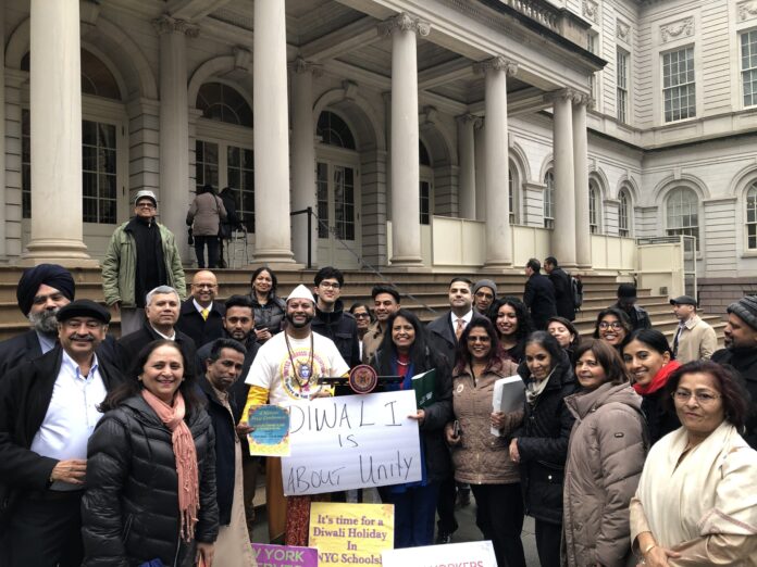 Rally in New York