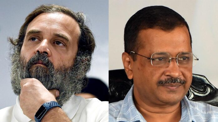 Rahul Gandhi and Arvind Kejriwal