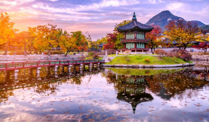 Lake in South Korea