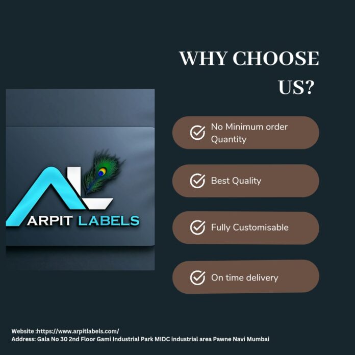 ARPIT LABELS: Revolutionizing the Custom Label Industry
